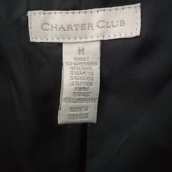 Wool Tweed Jacket red and gray - Picture 4 of 4